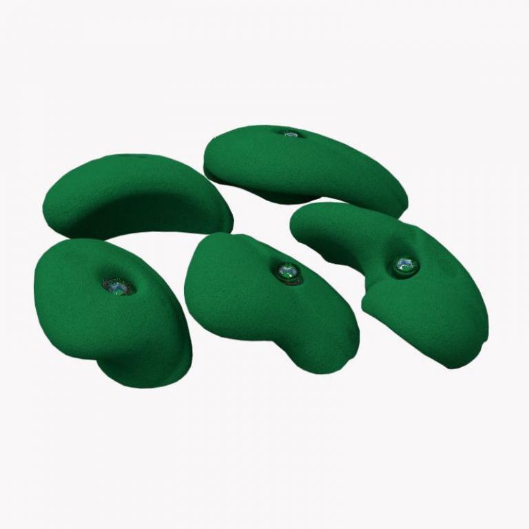 Henkelklettergriffe für Ihren persönlichen Kletterbereich, outdoor und indoor.
