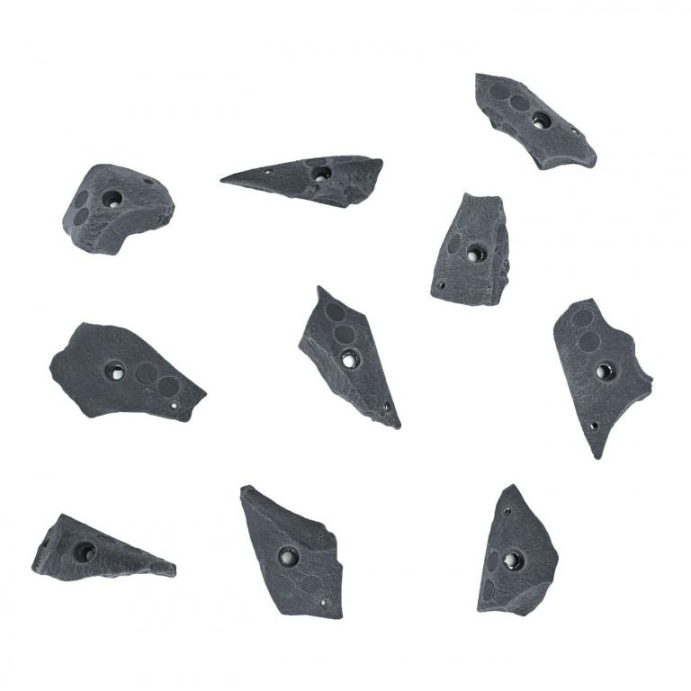 Bunte Klettergriffe für Klein und Groß.
