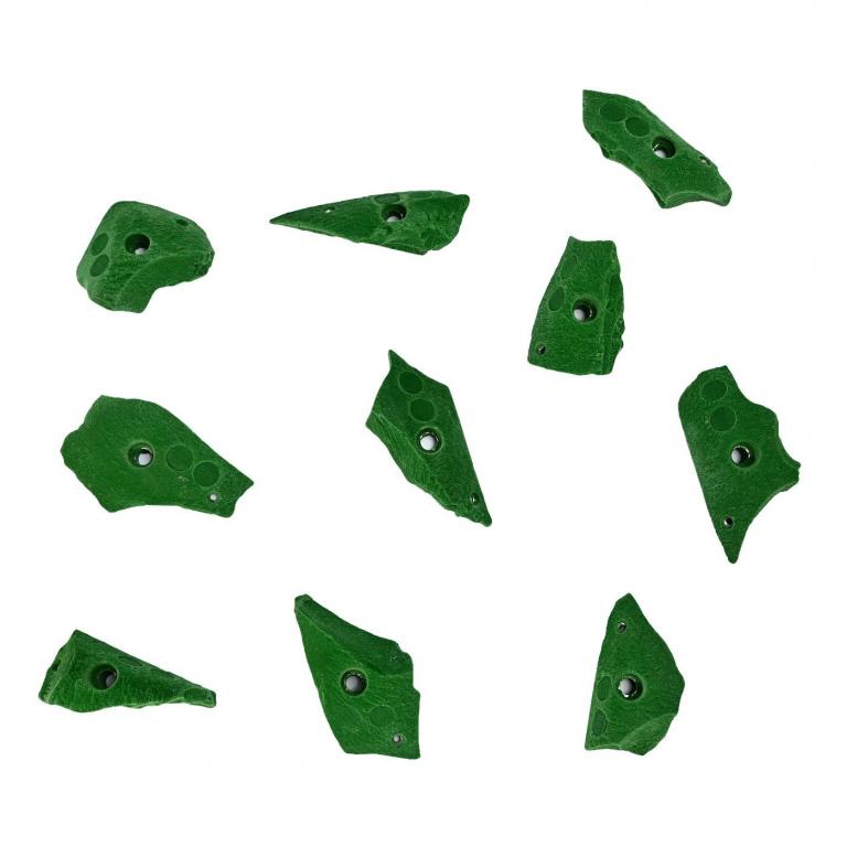 Kinderklettergriffe für den Outdoor- und Indoorbereich.