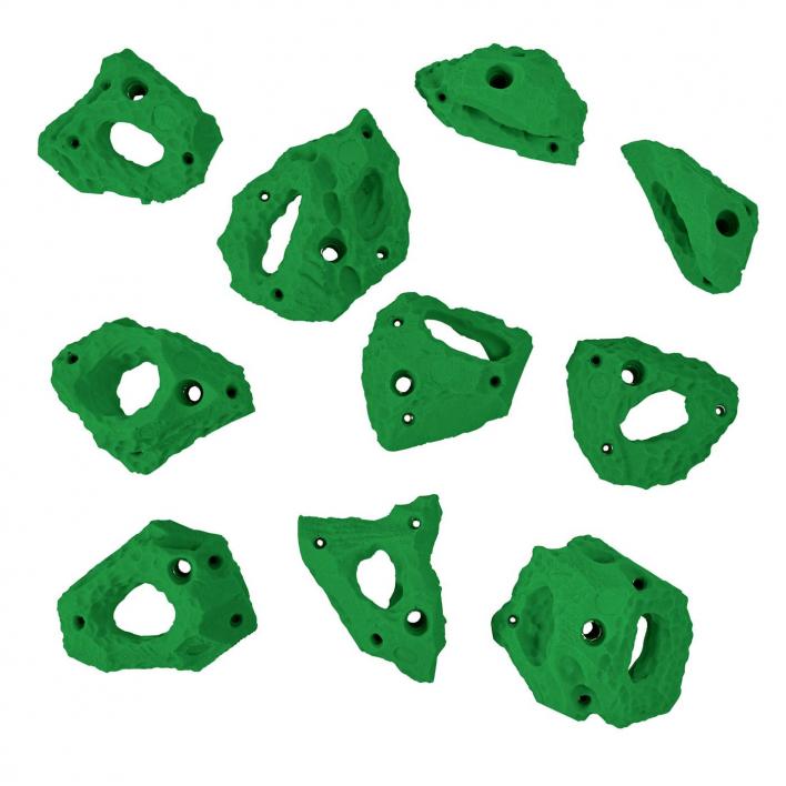 Klettergriffe für Kinder und Erwachsene in vielen verschiedenen Farben.