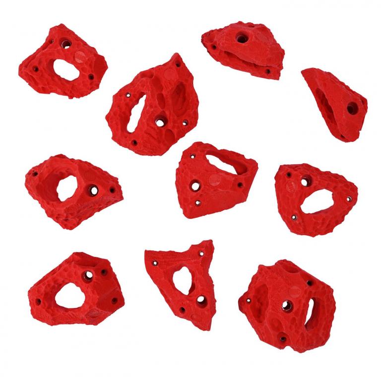 Klettergriffe in vielen, teilweise auch neuen, Farben. Für Kinder und Erwachsene.