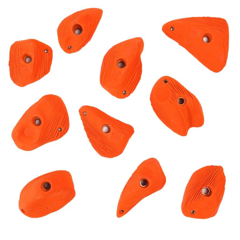 Kinderklettergriffe für den Outdoor- und Indoorbereich.