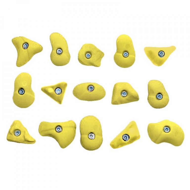 Kinderklettergriffe für den Outdoor und Indoorbereich.