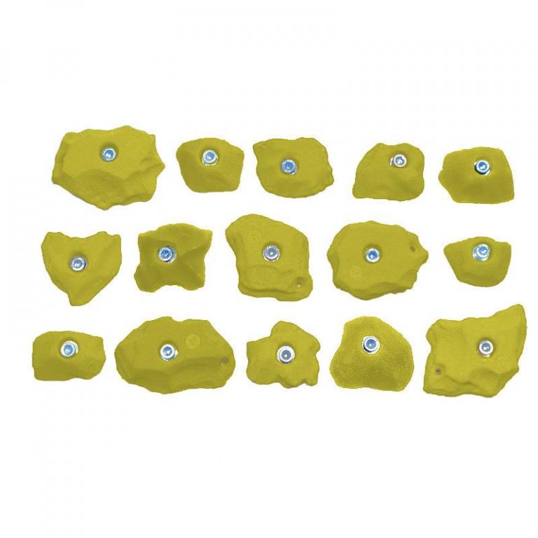 Klettergriffe für Ihre Kletterwand Zuhause oder in der Schule.