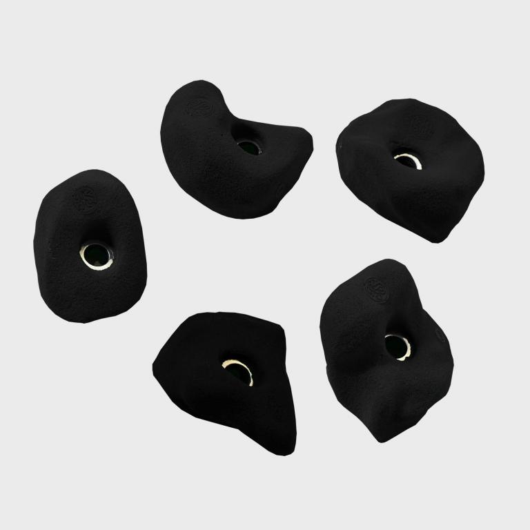 Sportklettergriffe für Outdoor und Indoor. Geeignet für erfahrene Kletterer.