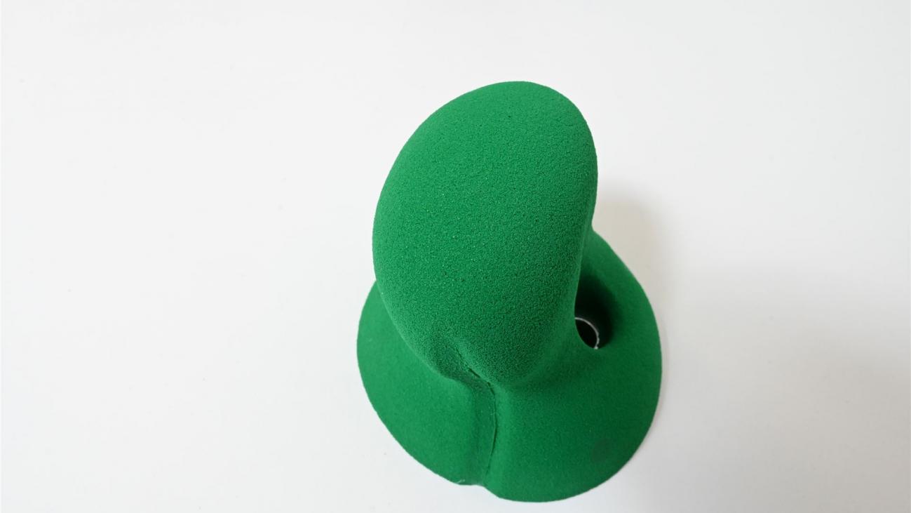 Stimulierung des Fingerspitzengefühls dank besonderer Oberflächenformen.