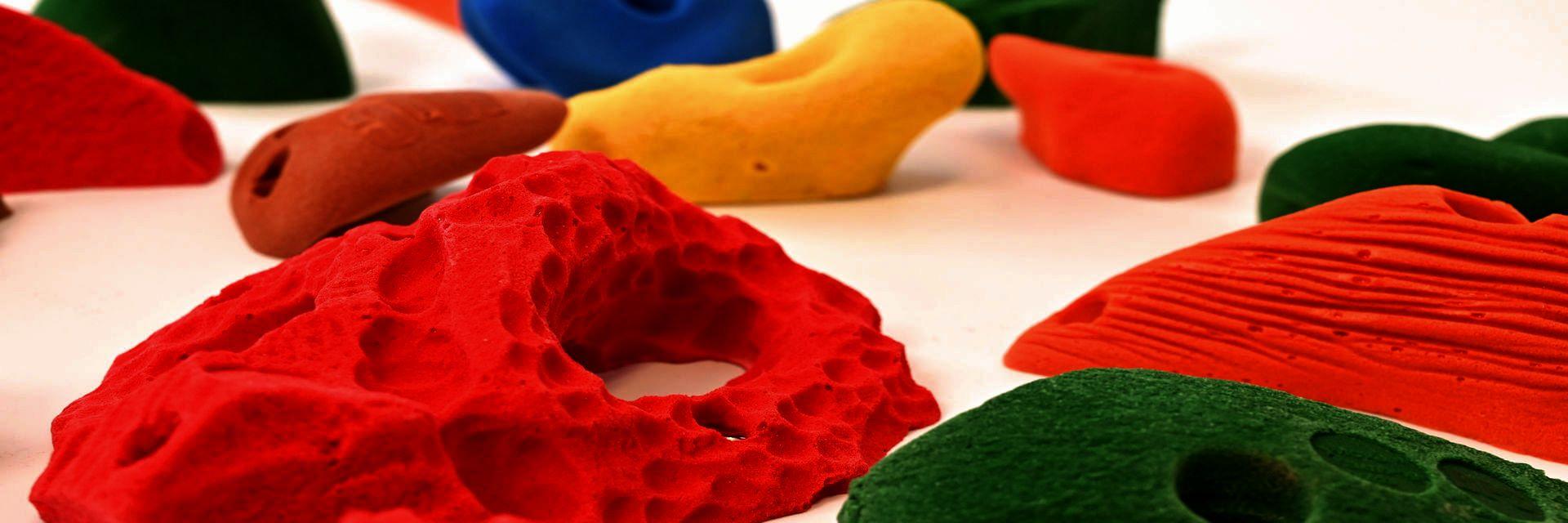 Klettergriffe für Kinder, für Outdoor und Indoor.